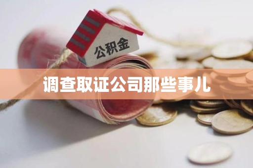 浮梁调查取证公司那些事儿