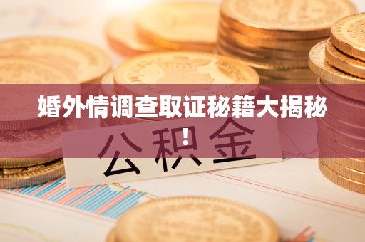 浮梁婚外情调查取证秘籍大揭秘！