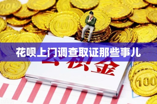 浮梁花呗上门调查取证那些事儿