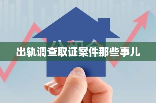 浮梁出轨调查取证案件那些事儿