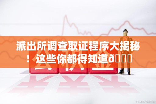浮梁派出所调查取证程序大揭秘！这些你都得知道😉